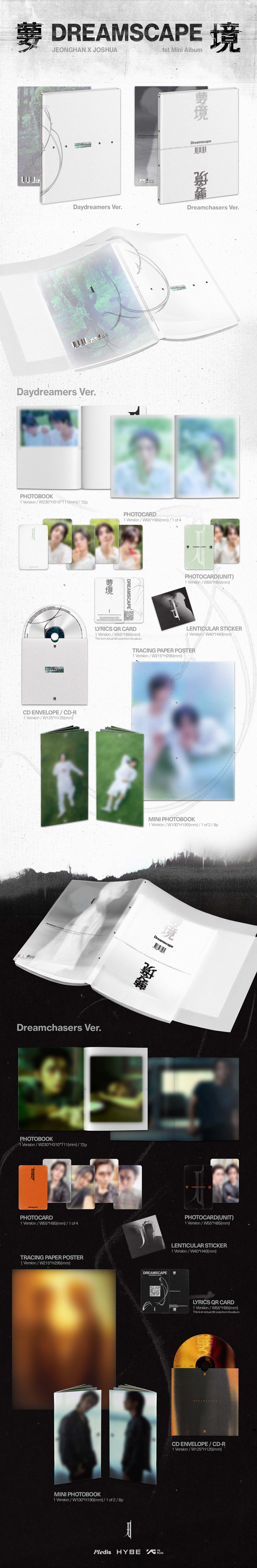 PREVENTA) JEONGHAN X JOSHUA (SEVENTEEN) - DREAMSCAPE (RANDO